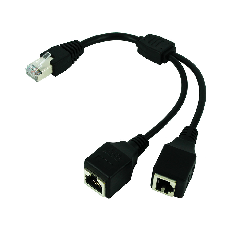 1 tot 2 RJ45 LAN Splitter Kabe - Rj45 Jack recensie en prijs