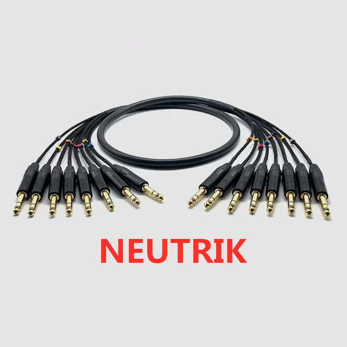 1 meter 11 NEUTRIK 6,35 mm TRS - Trs Cable recensie en prijs