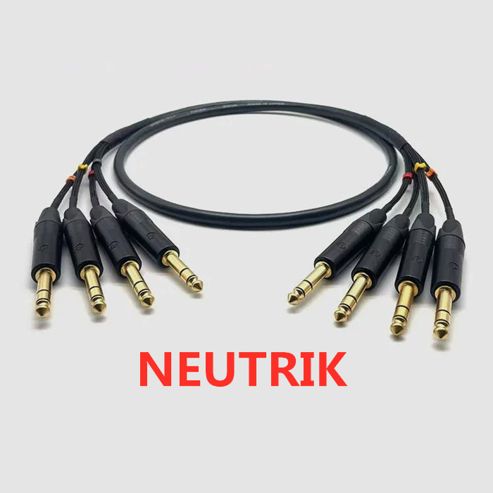 1 meter 11 NEUTRIK 6,35 mm TRS - Trs Cable recensie en prijs