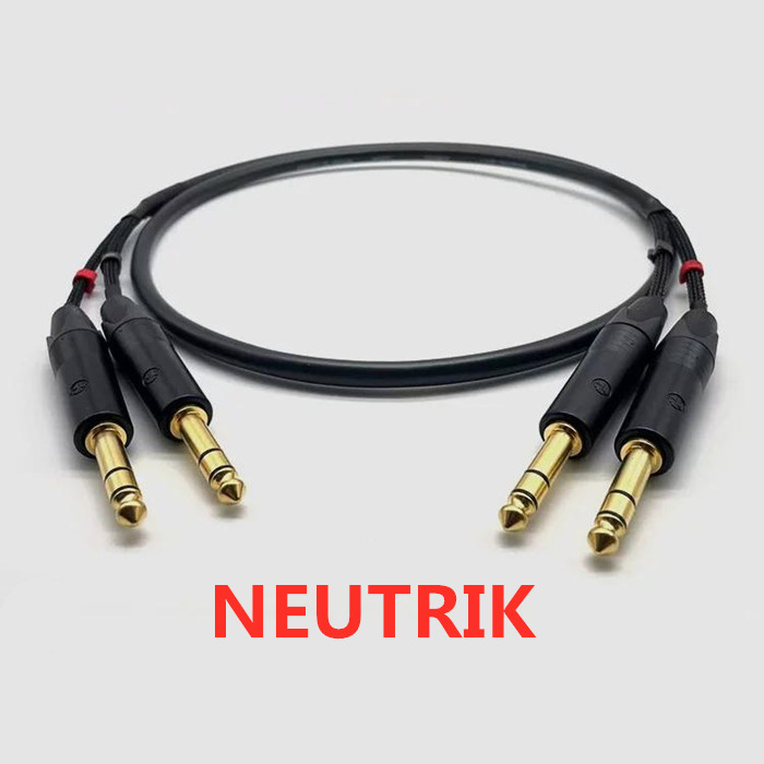 1 meter 11 NEUTRIK 6,35 mm TRS - Trs Cable recensie en prijs