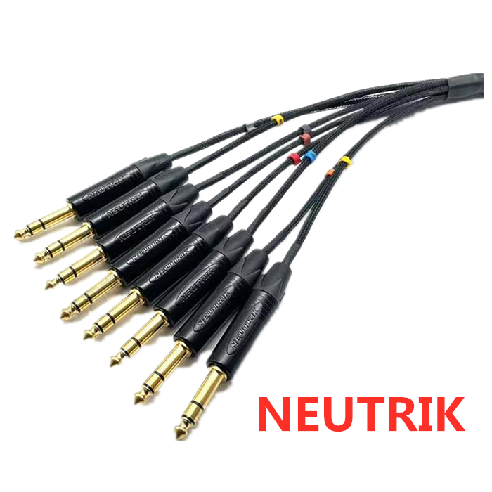 1 meter 11 NEUTRIK 6,35 mm TRS - Trs Cable recensie en prijs