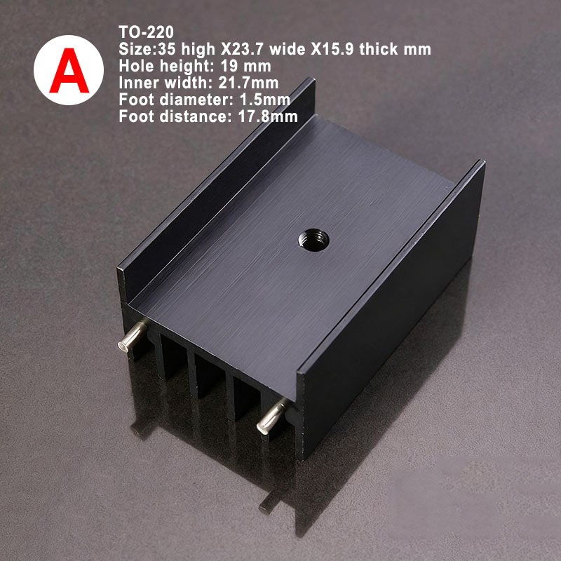 5 stuks Aluminium Radiator Voo - Heatsink Aluminum recensie en prijs