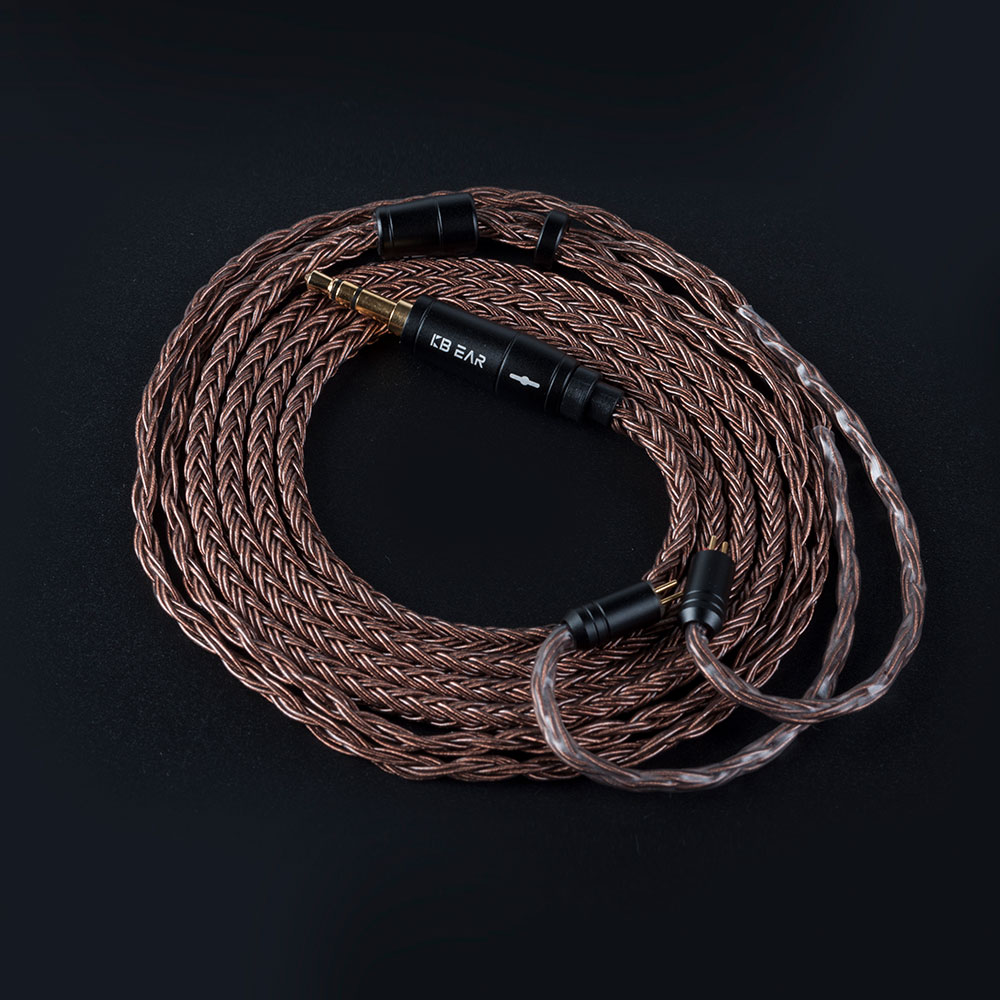 KBEAR 16-aderige 2-pins IEM-ho - Trs Cable recensie en prijs