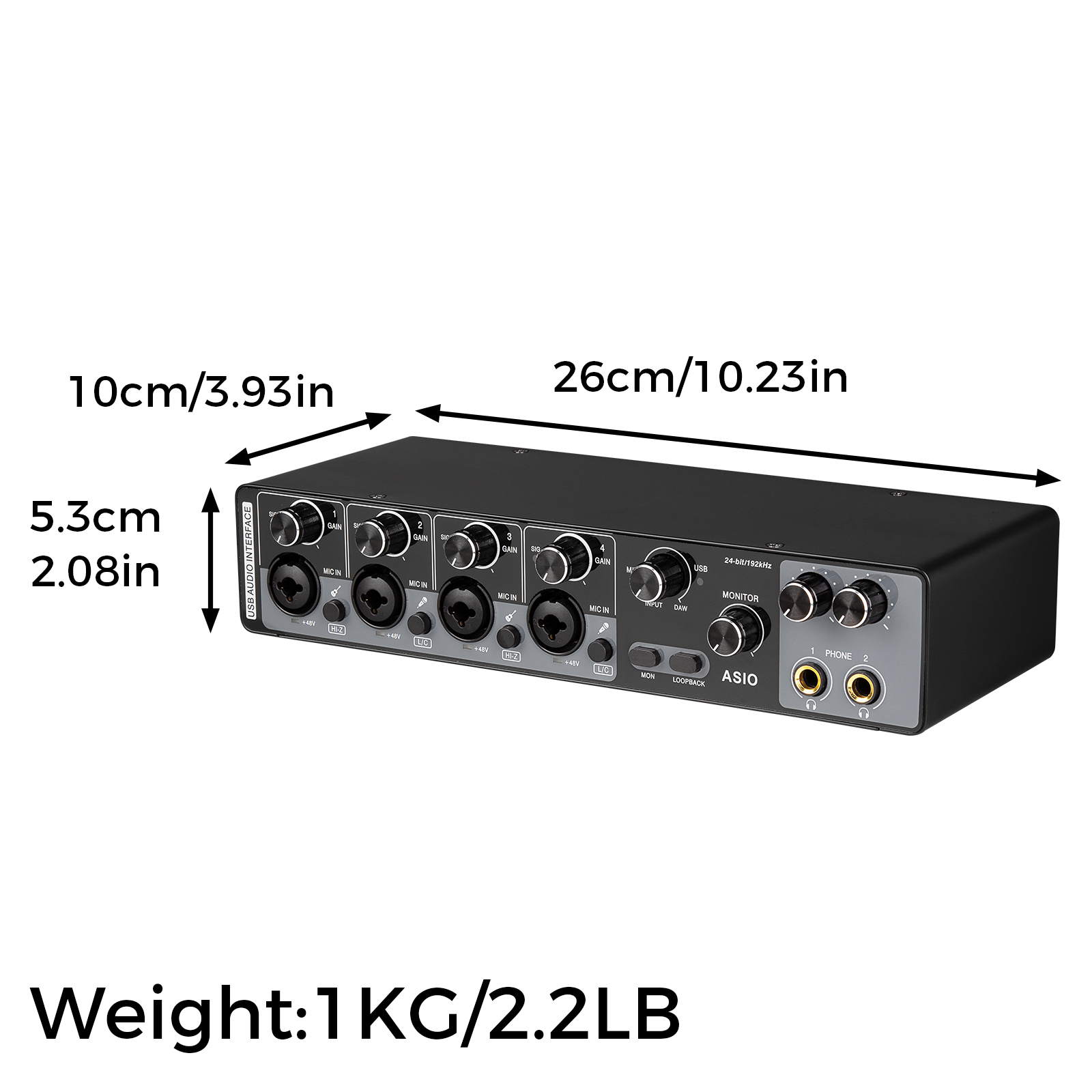 Fabrieksprijzen MQ44 Professio - Audio Interface recensie en prijs