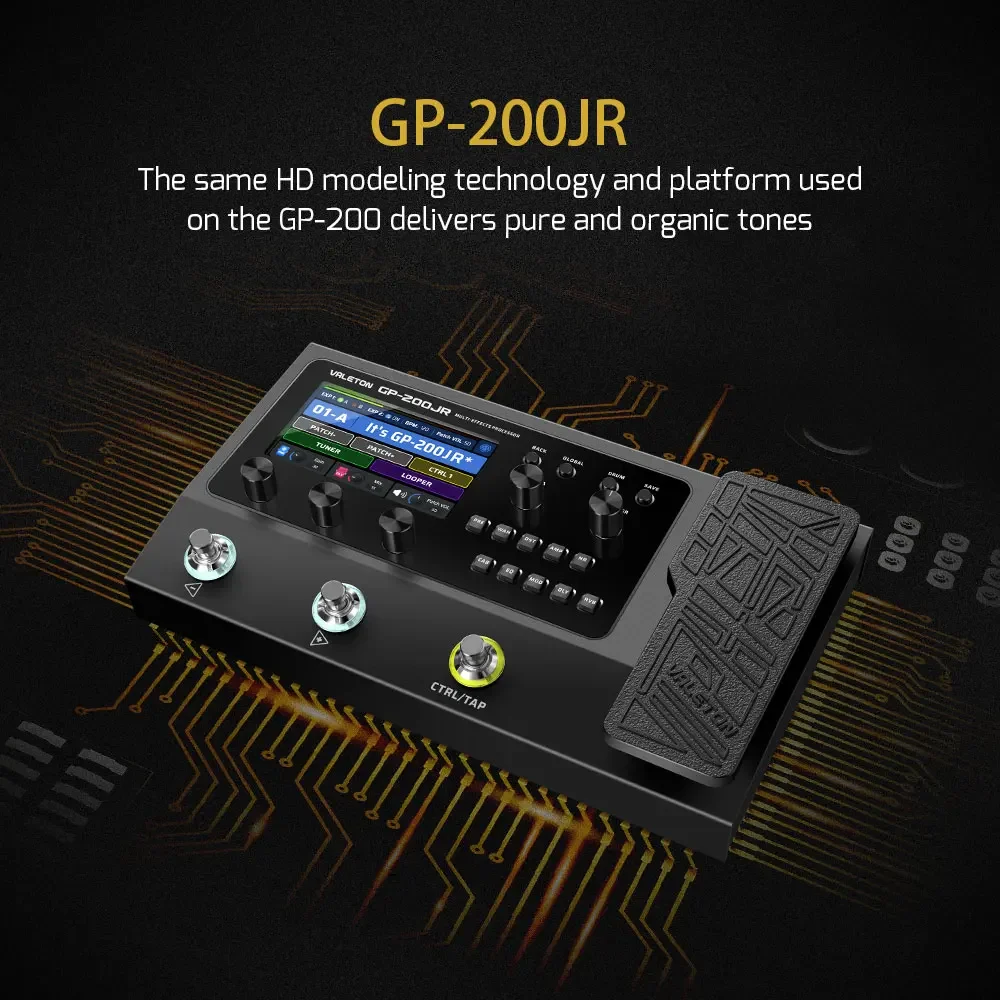 VALETON GP-200JR Gitaar Basver - Audio Interface recensie en prijs