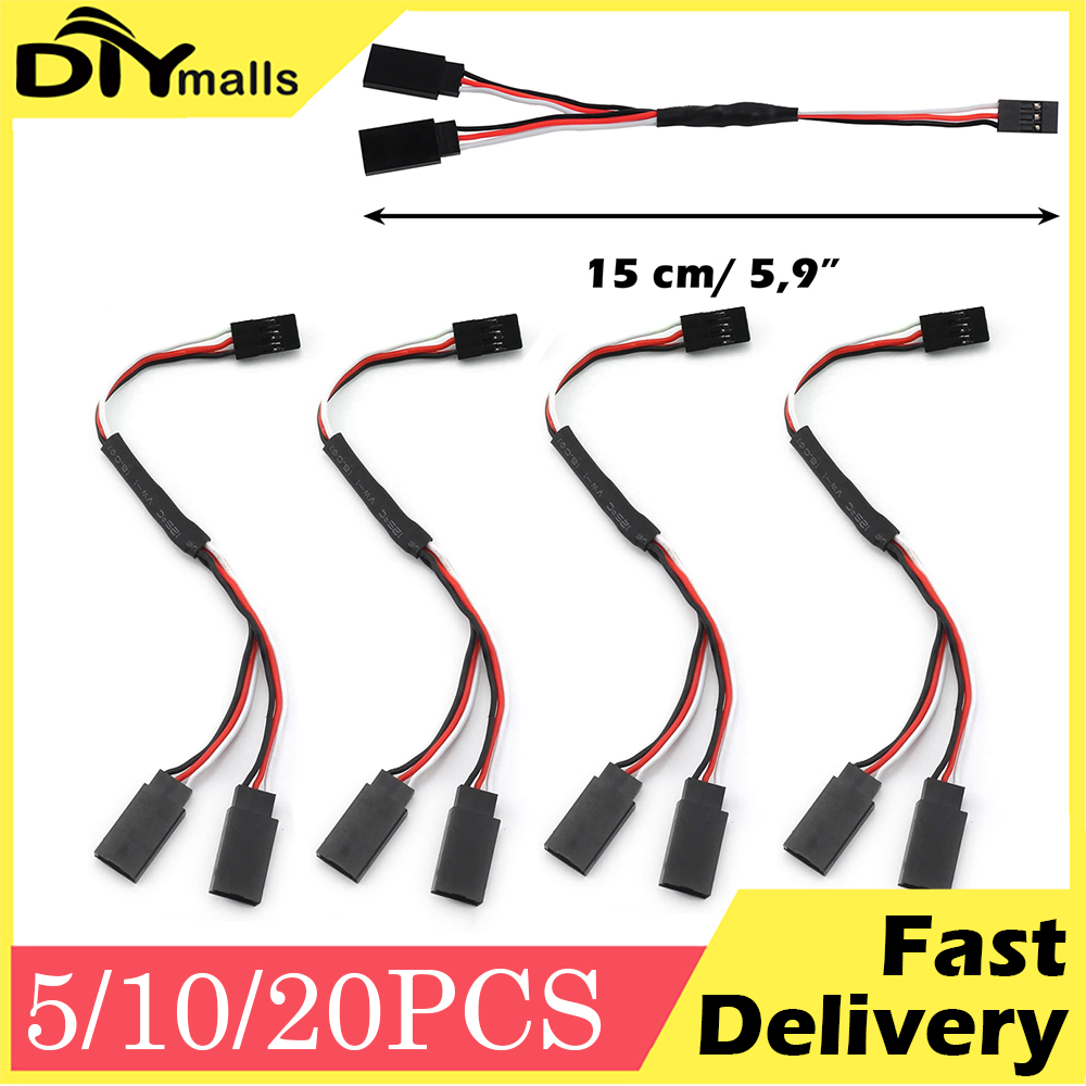5/10/20PCS 150mm Y Stijl JR Ka - Rca Cable recensie en prijs