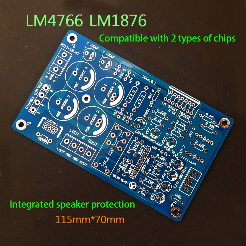 LM766 LM1876 Stereo Eindverste - Audio Amplifier Board recensie en prijs