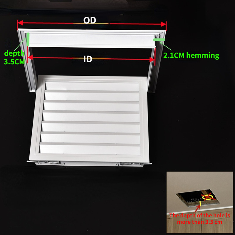 Aluminiumlegering uitlaatventi - Ventilation Grille Aluminum recensie en prijs