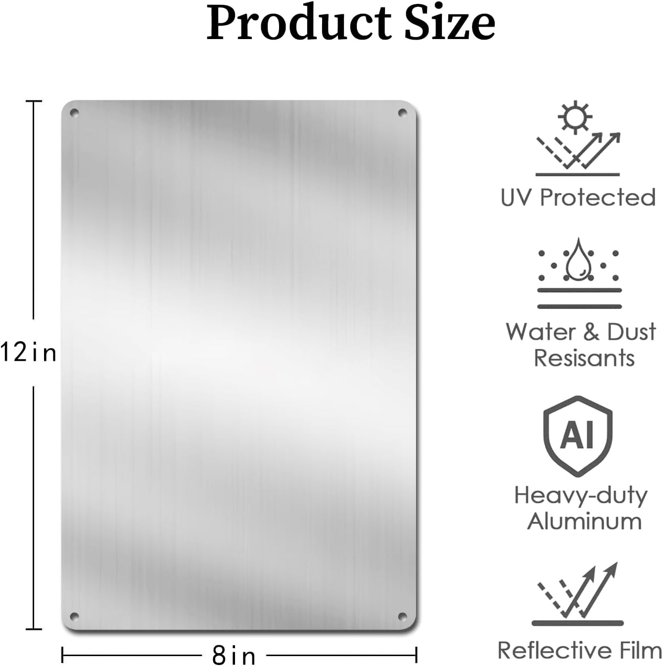 Tin Sign Stralingsgevaar Waars - Heatsink Aluminum recensie en prijs