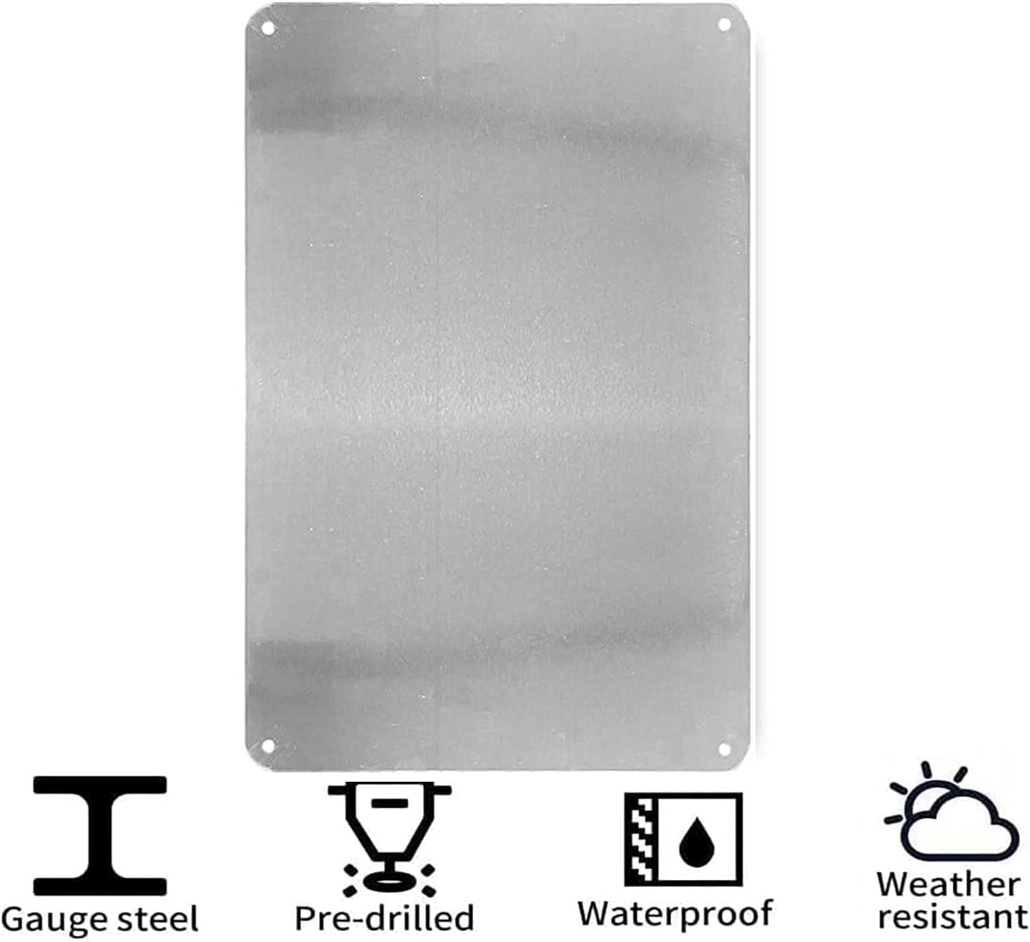 Tin Sign Stralingsgevaar Waars - Heatsink Aluminum recensie en prijs