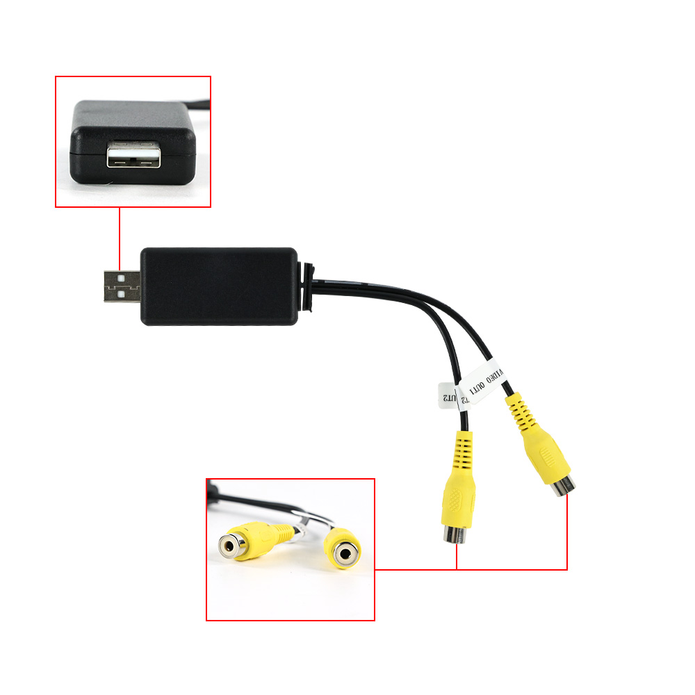 USB naar CVBS RCA video-uitgan - Audio Cable Rca recensie en prijs