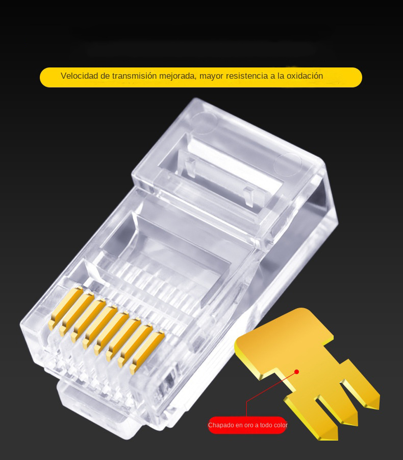 100 stks Cat6 Cat6e CAT5e RJ45 - Rj45 Jack recensie en prijs