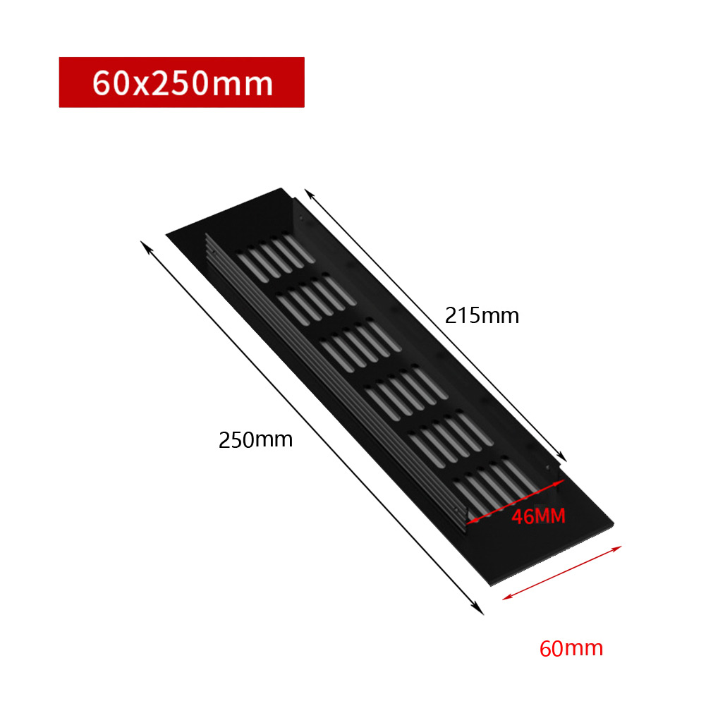 60Mm Aluminium Rechthoekige Ka - Ventilation Grille Aluminum recensie en prijs