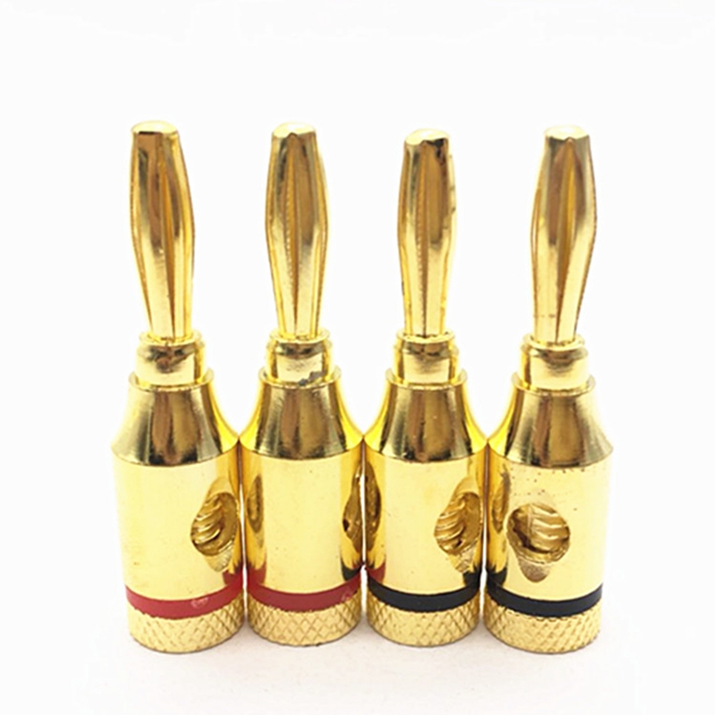 24 stks 4mm Vergulde Muzikale  - Banana Plug recensie en prijs