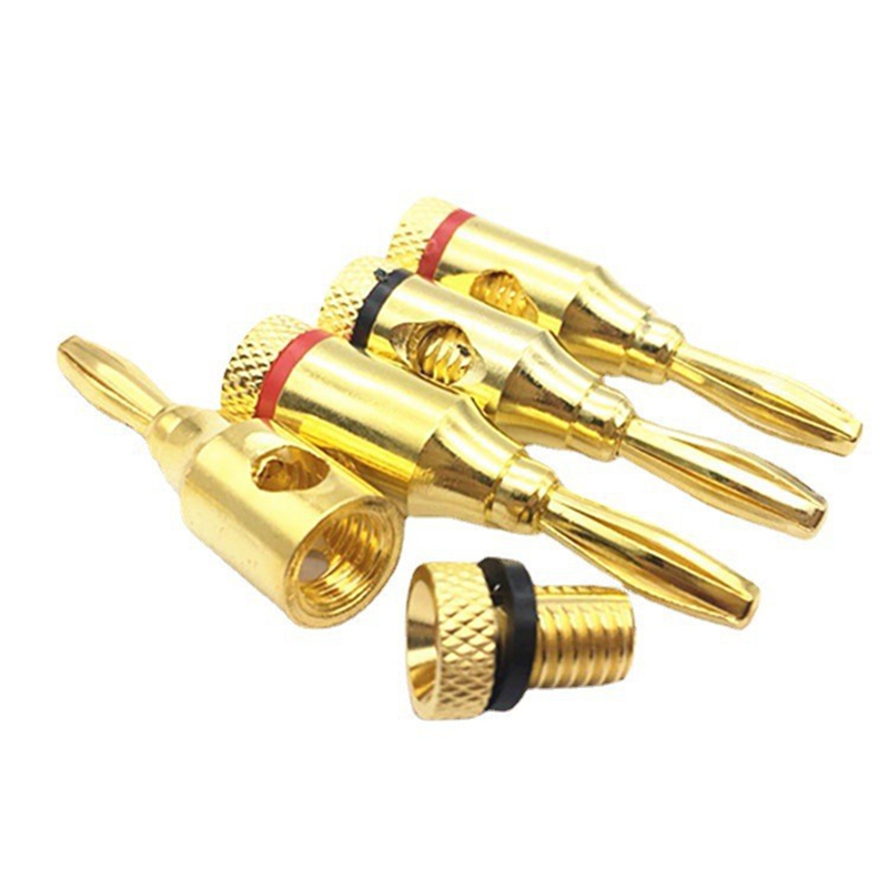 24 stks 4mm Vergulde Muzikale  - Banana Plug recensie en prijs