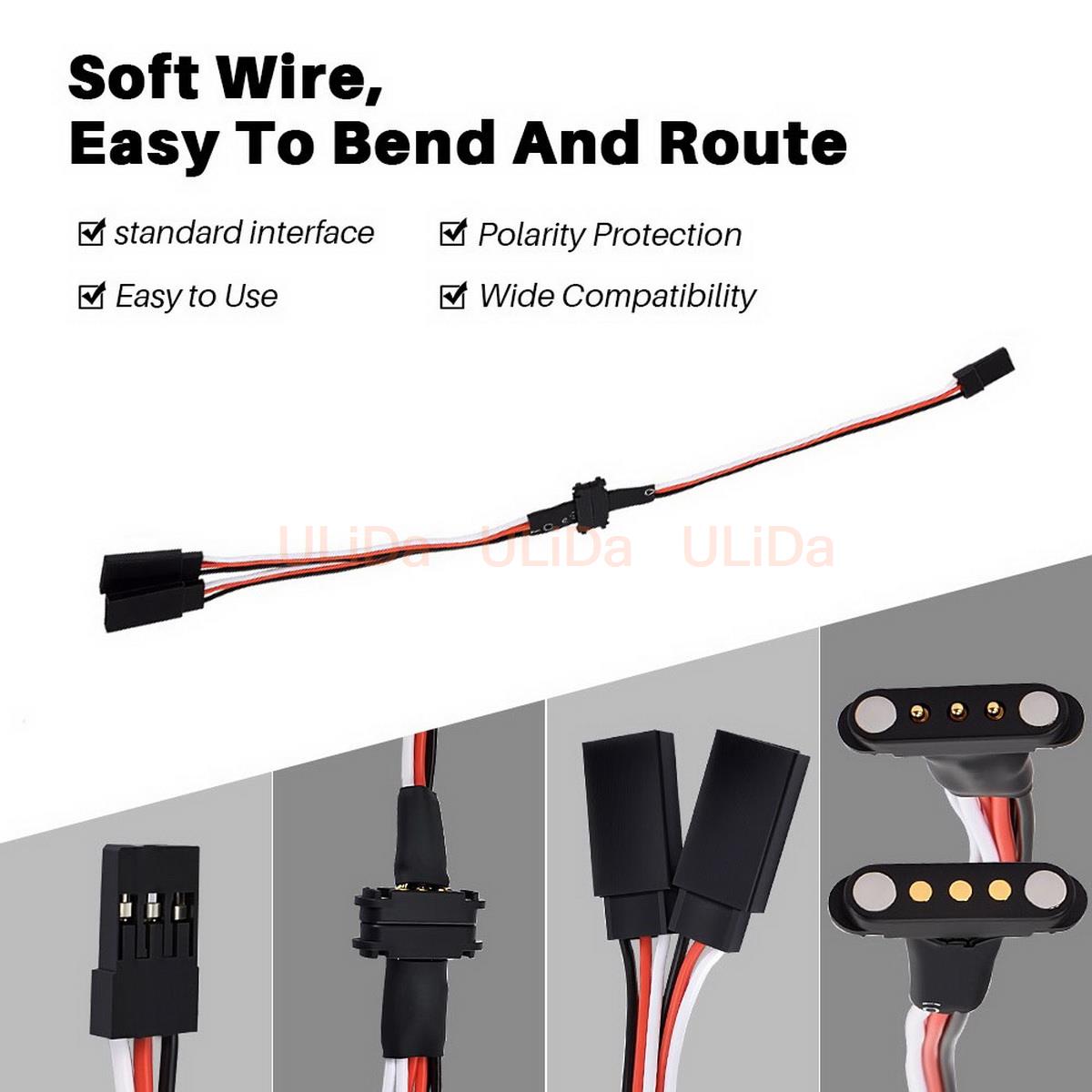 3-Pin Magnetische Snap-on 1 to - Rca Cable recensie en prijs
