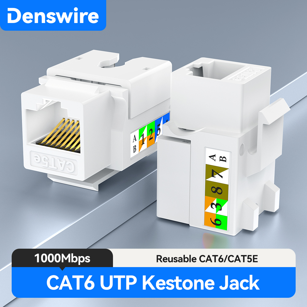 Denswire RJ45 Cat5E/6 Keystone - Rj45 Jack recensie en prijs