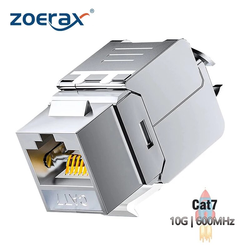 ZOERAX Cat6a Cat7 Keystone Jac - Rj45 Jack recensie en prijs