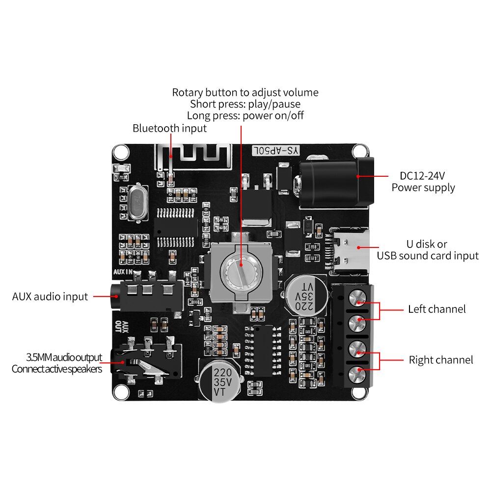 Eindversterker Board Stereo Di - Hifi Amplifier Board recensie en prijs