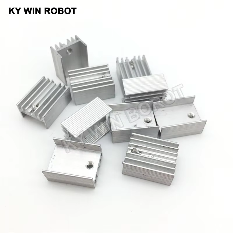 10 stks Aluminium TO-220 Heats - Heatsink Aluminum recensie en prijs