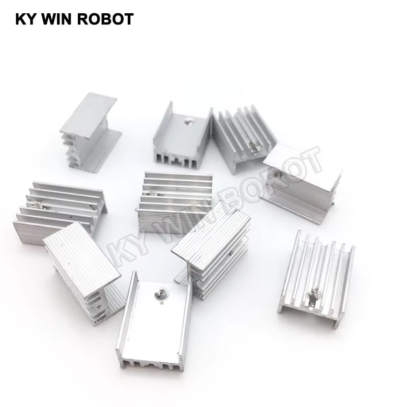 10 stks Aluminium TO-220 Heats - Heatsink Aluminum recensie en prijs